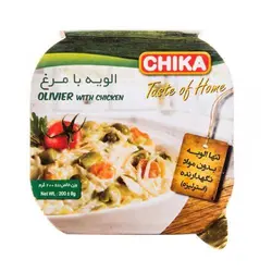سالاد الویه با مرغ 200گرمی چیکا