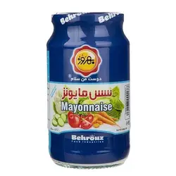 سس مایونز شیشه ای900g بهروز