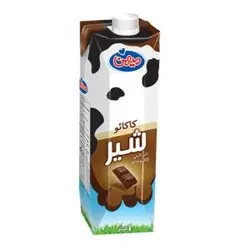 شیرکاکائو استریل یک لیتری درب دار