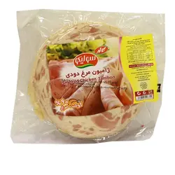 کالباس ژامبون مرغ-تیرنگ-دودی 300g آمل