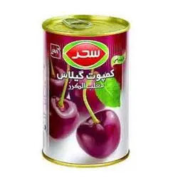 کمپوت گیلاس قوطی ایزی اپن420 گرمی سحر