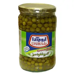 کنسرو نخود فرنگي شيشه 380 گرمي اروم آدا