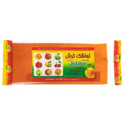 لواشک آلو خشکپاک مقدار 90 گرم