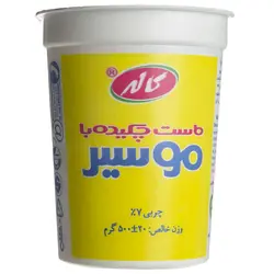 ماست چکیده موسیر کاله مقدار500 گرم