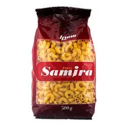 ماکارونی فرم زانویی 500 گرمی سمیرا