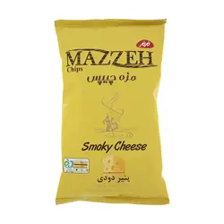 مزه چیپس مزمز با طعم پنیر دودی - 60 گرم