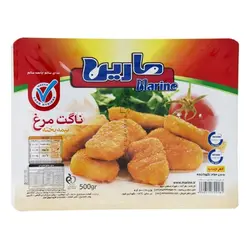 ناگت نیمه پخته مرغ 500g مارین