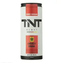 نوشابه انرژي زا 250 ميل زيرو TNT