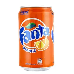 نوشابه پرتقالی 330cc قوطی فانتا