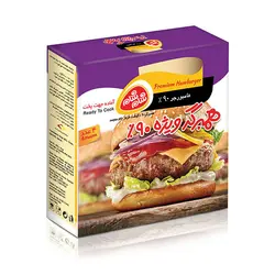 همبرگر 90% 400گرمی 4عددی  شام شام