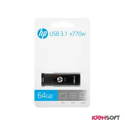 فلش مموری USB 3.1 اچ پی مدل X770W ظرفیت 64 گیگابایت