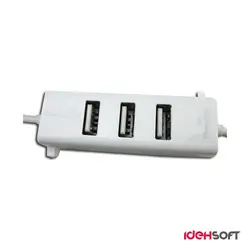 هاب 3 پورت USB2.0 مدل H021 | فروشگاه ابده سافت