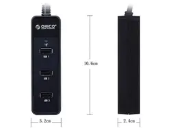 هاب 4 پورت ORICO W5PH4-U2 USB 2.0