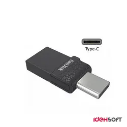 فلش مموری سن دیسک Dual Drive USB Type-C ظرفیت 16 گیگابایت