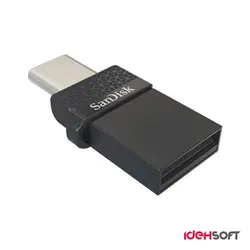 فلش مموری سن دیسک Dual Drive USB Type-C ظرفیت 16 گیگابایت