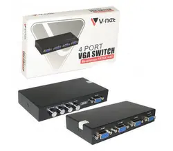 سوئیچ ۴ پورت V-net VGA