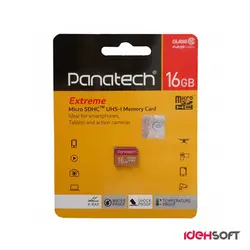 رم میکرو ۱۶ گیگ کلاس ۱۰ Panatech | فروشگاه ایده سافت
