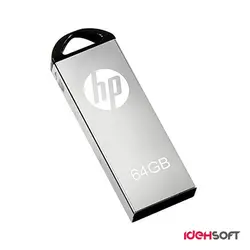 فلش مموری USB 2.0 اچ پی v220w ظرفیت 64 گیگابایت | ایده سافت