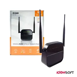 مودم روتر دی لینک N300 ADSL2 +DSL-124(سه سال گارانتی)