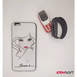 قاب آیفون 6 پلاس طرح دار دخترونه