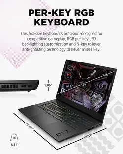 لپ تاپ اچ پی OMEN by HP 17-ck0013na