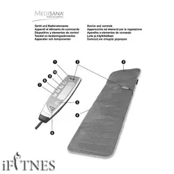 تشکچه ماساژ مدیسانا-medisana mm825