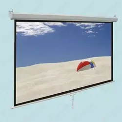 پرده نمایش دستی پروژکتور برند اسکوپ SCOPE 1.8×1.8 - آی ژکتور | فروشگاه ویدئو پروژکتور