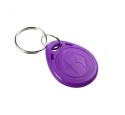 تگ RFID 125KHZ مدل جا سوئیچی بنفش