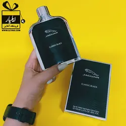 عطر ادکلن جگوار کلاسیک بلک اورجینال مردانه - حجم 100 میل