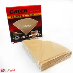 مشخصات، قیمت و خرید فیلتر کاغذی قهوه ساز V60 گتر سایز 2 – 4 l فروشگاه اینترنتی قهوه ایلیا