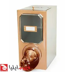 مشخصات، قیمت و خرید سیلو قهوه مستطیلی رنگ مسی l قهوه ایلیا