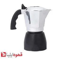 اسپرسو ساز بیالتی مدل بریکا پایه مشکی 4 کاپ