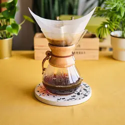 مشخصات، قیمت و خرید فیلتر قهوه ساز کمکس شش کاپ مدل Crave Coffee | فروشگاه اینترنتی قهوه ایلیا