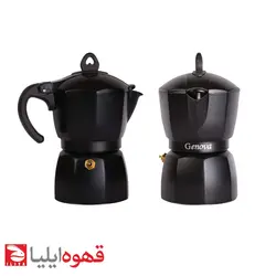 اسپرسو ساز جنوا طرح ایتالیا مشکی