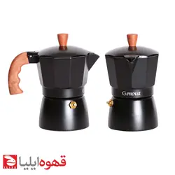 اسپرسو ساز جنوا مدل دسته چوبی