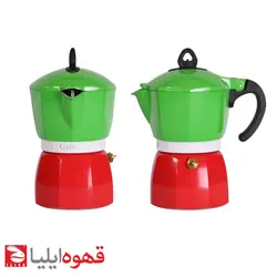 اسپرسو ساز جنوا مدل طرح ایتالیا پرچم