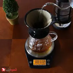 مشخصات، قیمت و خرید ترازوی باریستا طرح بوناویتا l قهوه ایلیا