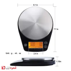 مشخصات، قیمت و خرید ترازوی باریستا طرح بوناویتا l قهوه ایلیا