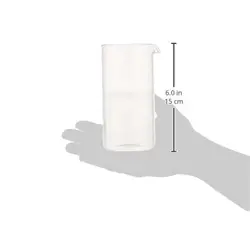 مشخصات، قیمت و خرید شیشه یدک فرنچ پرس بیالتی سه کاپ - اورجینال | فروشگاه اینترنتی ایلیا