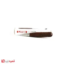 مشخصات، قیمت و خرید قلم لاته آرت دسته چوبی گتر با استند l قهوه ایلیا