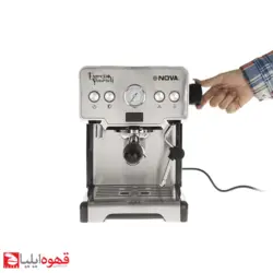 مشخصات، قیمت و خرید اسپرسو ساز نوا مدل 128 | فروشگاه اینترنتی قهوه ایلیا