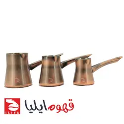 قهوه جوش ترک استیل 3 فنجان