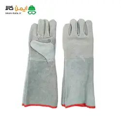 دستکش تمام چرم 40 سانتی جوشکاری دستکش تمام چرم 40 سانتی جوشکاری % دستکش جوشکاری