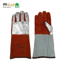دستکش عایق حرارت آلومینیومی کف چرم SPERIAN % اسپرین کف چرم