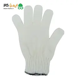 دستکش ایمنی نخی 70 گرمی ویسکوز | بسته ده جفتی دستکش ایمنی ویسکوز%دستکش نخی%