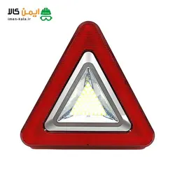 چراغ خطر مثلثی چندکاره مدل JY-8019 با 4 حالت نوردهی و روشنایی 300 لومن