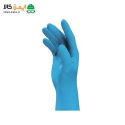 دستکش ضد حلال نیتریل uvex مدل U-FIT بسته 100 عددی دستکش ضد حلال % آلمانی %