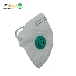 ماسک یک سوپاپ پایش ماسک تنفسی پایش با لایه کربن ماسک فیلتردار پایش