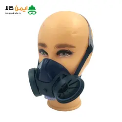 ماسک تنفسی نیم صورت BIBAI مدل SK-20 ماسک تنفسی نیم صورت