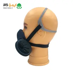 ماسک تنفسی نیم صورت BIBAI مدل SK-20 ماسک تنفسی نیم صورت